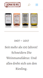 Mobile Screenshot of die-weinmanufaktur.de